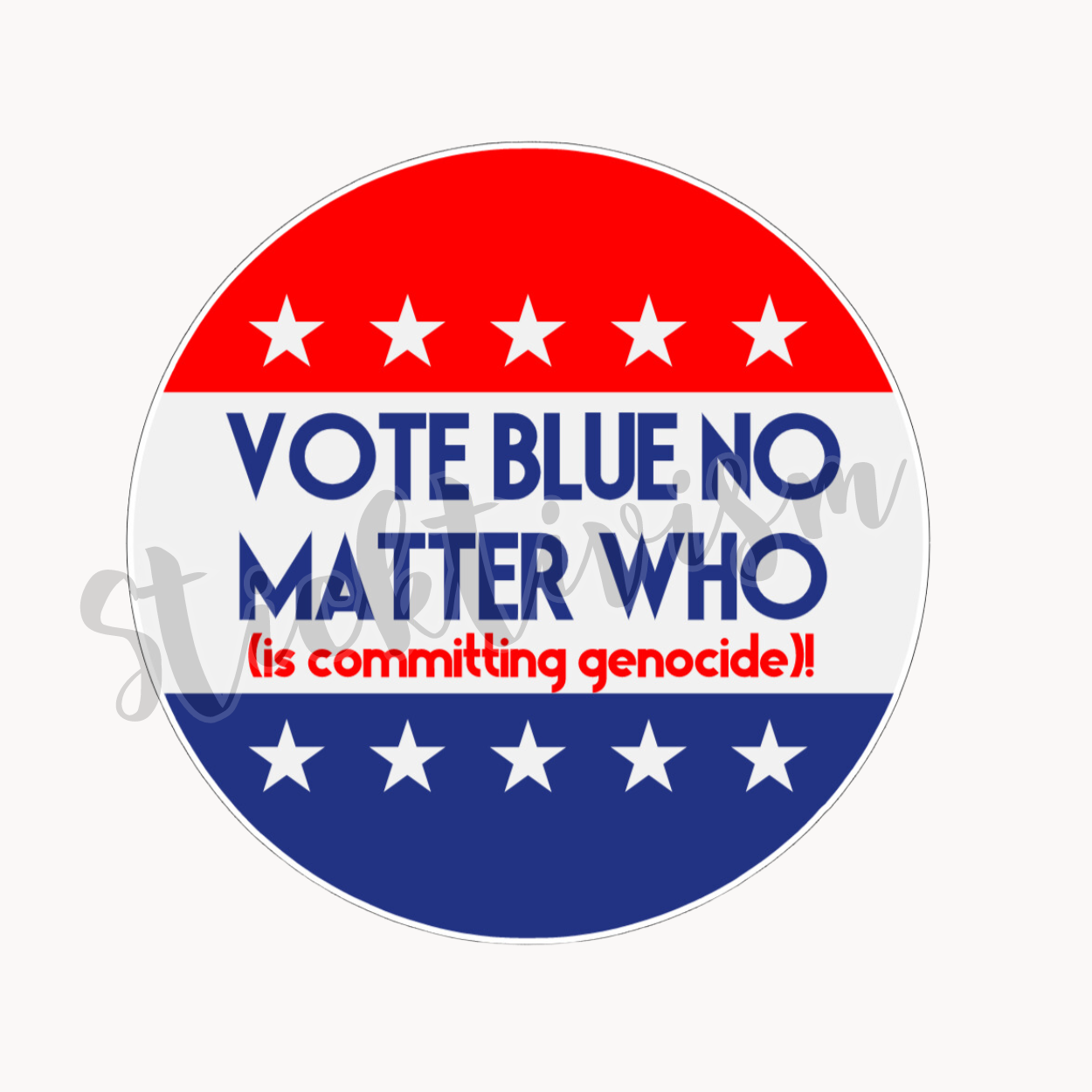 Vote Blue Circle